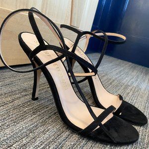 Stuart Weitzman Ellsie 100 Black Sandal/Heel